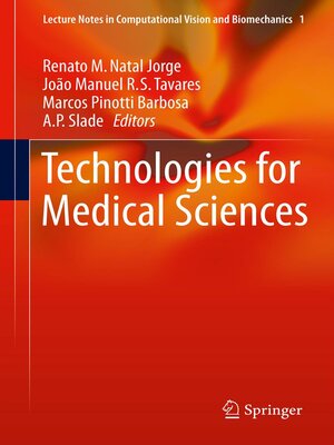 cover image of Technologies for Medical Sciences